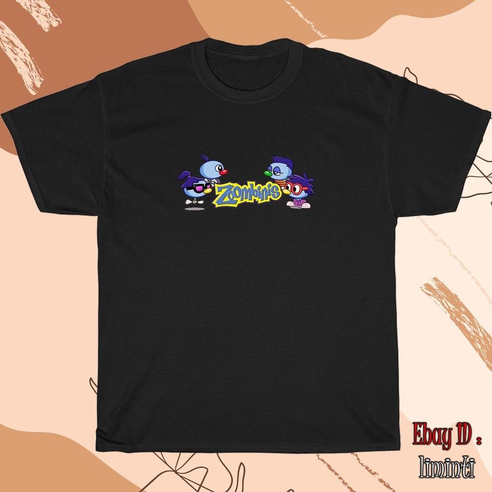 

New Zoombinis Logo Men s Black/Grey/Whi wbr/ te/Navy T-Shirt Shipped from USA Unisex T-Shirt S