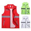 Sommer Reflektierende Sportbekleidung Männer Arbeits Motorrad Kleidung Overalls Männliche Ärmellose Mesh Angeln Outdoor Outdoor Fotografie Jacke Weste Für Männer