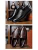 2024 Autumn Men's Soft Sole Casual Leather Shoes - Breathable Business Footwear for Middle-Aged and Elderly