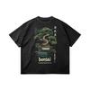 Bonsai Raw Hem Premium Tee, Japanese Streetwear Designer Tshirt