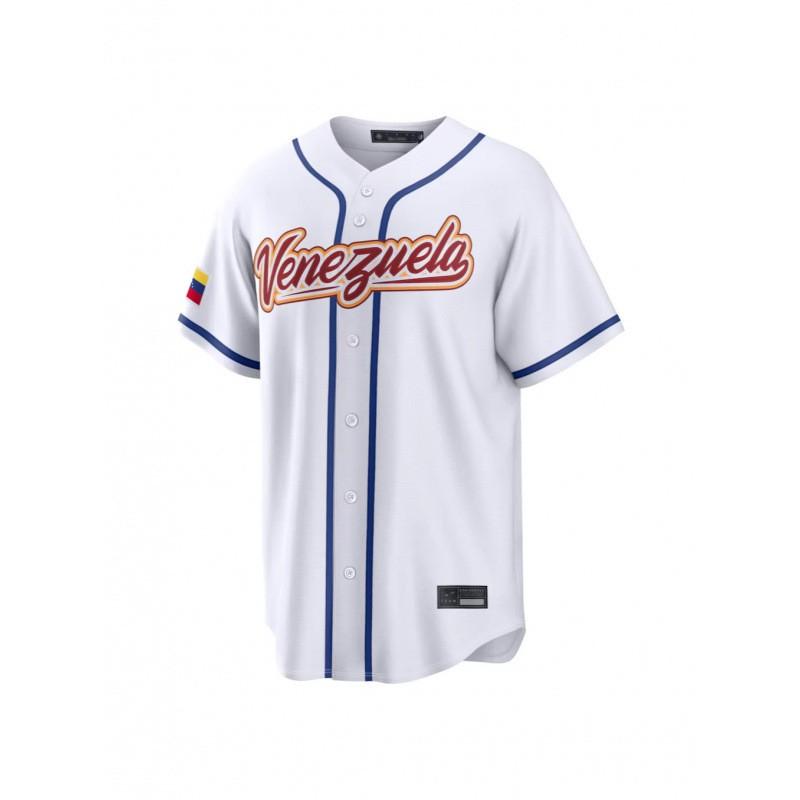 2026 WBC Venezuela Baseball Team Embroidered Short Sleeve Tee Unisex Sport Fan Apparel Winter Wear