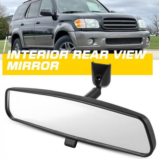 

Black Interior Rear View Mirror ABS Glass For Toyota Tundra 2003-07 2008 2009 EV