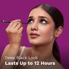 Pilgrim Black Mischief Kajal Smudge & Waterproof Single Stroke Matte Finish Lasts Up To 12Hrs | Kajal for Women | Kajal