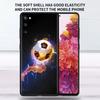 Custodia Morbida Per Samsung Galaxy Note 20 Ultra 10 Plus Lite A50 A70 A20 A40 A20e 9 8 A60 A10e Funda Cover per Telefono I Love Football Capa