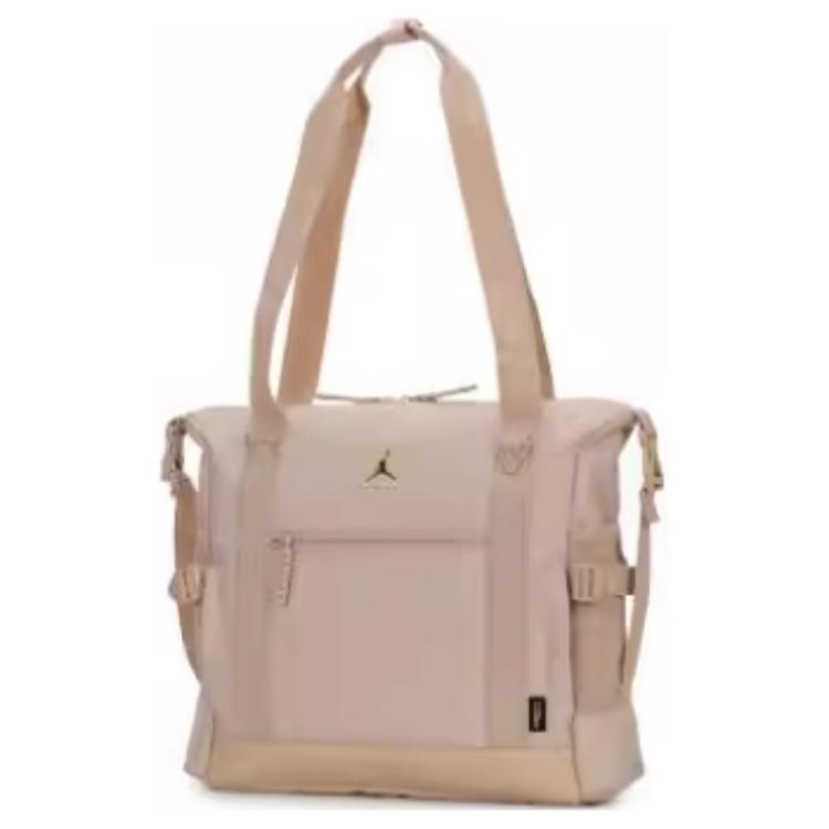 New Jordan Polyester Gym Bag Crossbody Bag Shoulder Bag Medium Size Unisex Pink JD2513033AD-003