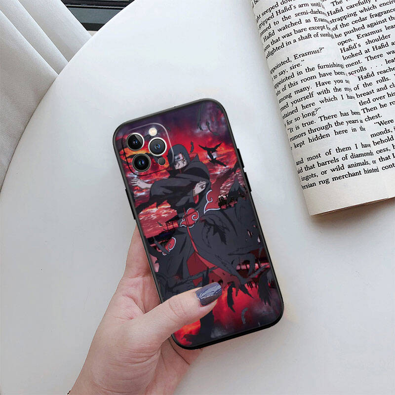 MH103 Naruto Uchiha Itachi Handyhülle für iPhone 7 8 11 12 13 14 15 16 17 16E XS Pro Max XR X SE Air