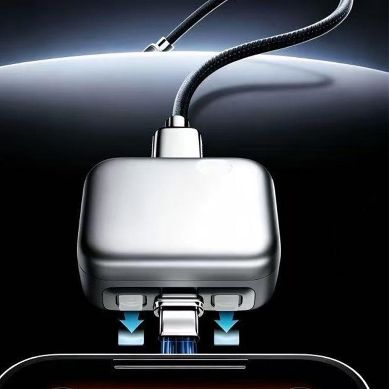 USB C Charging Separator Adapter with Automatic Full Charge Disconnect Support 240W 1.5m Cable for Phone Tablet Laptop