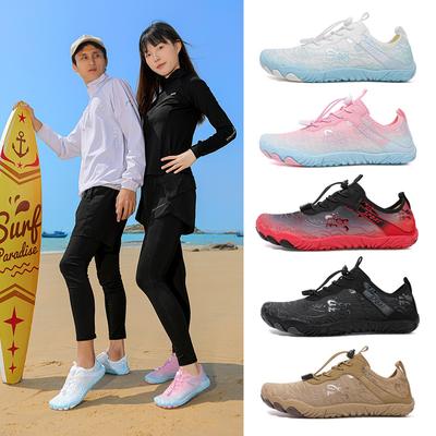 New Outdoor Canyoning Shoes for Couples Swimming and Wading Shoes Lightweight Quick-Dry Beach Shoes Hiking and Mountaineering Five-Toe Shoes
