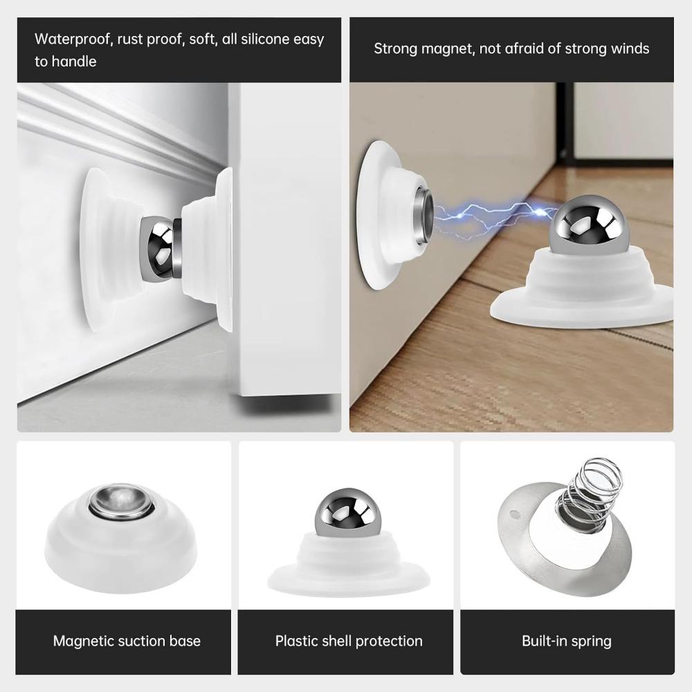 Magnetic Door Holder for RV, Magnetic RV Door Stopper, Strong Magnetic Baggage Door Catch Latch for RV, Camper, Travel Trailer, Motor Home, Boat