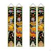 Halloween Banner Outdoor Skull Door Hanging Scary Lightweight Skeleton Couplets Front Porch