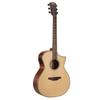 Bromo BAT4CE Electric Acoustic Guitar Solid Top Gig Bag Included Acoustic Guitar Bromo