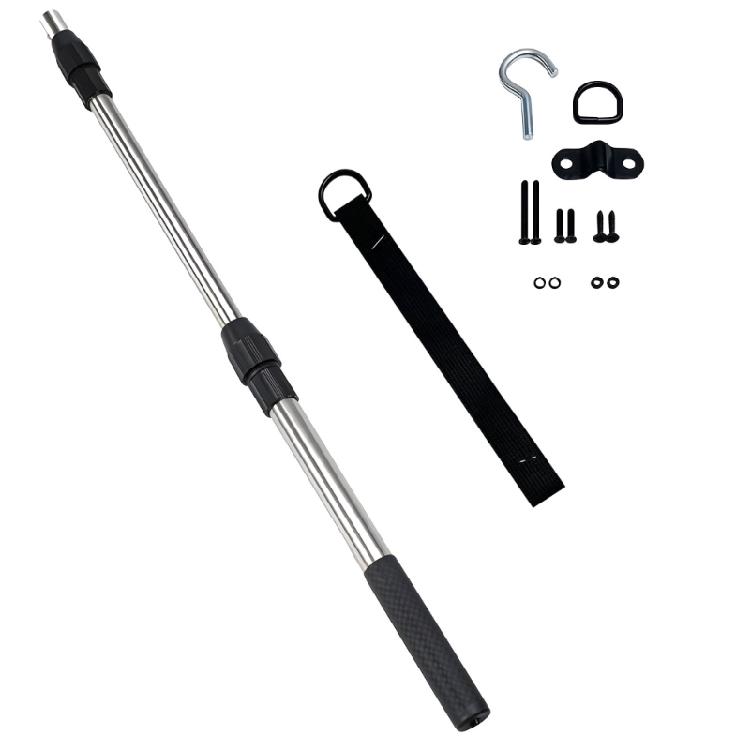Multipurpose Garage Attic Ladder Pulley Replacement System Rusts Proof Steel Construction Compact Space Saving