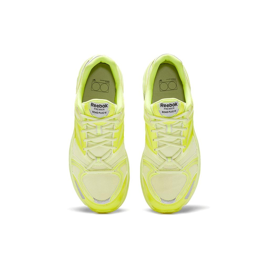 Liful X Reebok Premier Road Plus 6 Semi Energy Glow Reflective Unisex Sneakers Yellow Yellow-Flare Silver-Metallic H01074