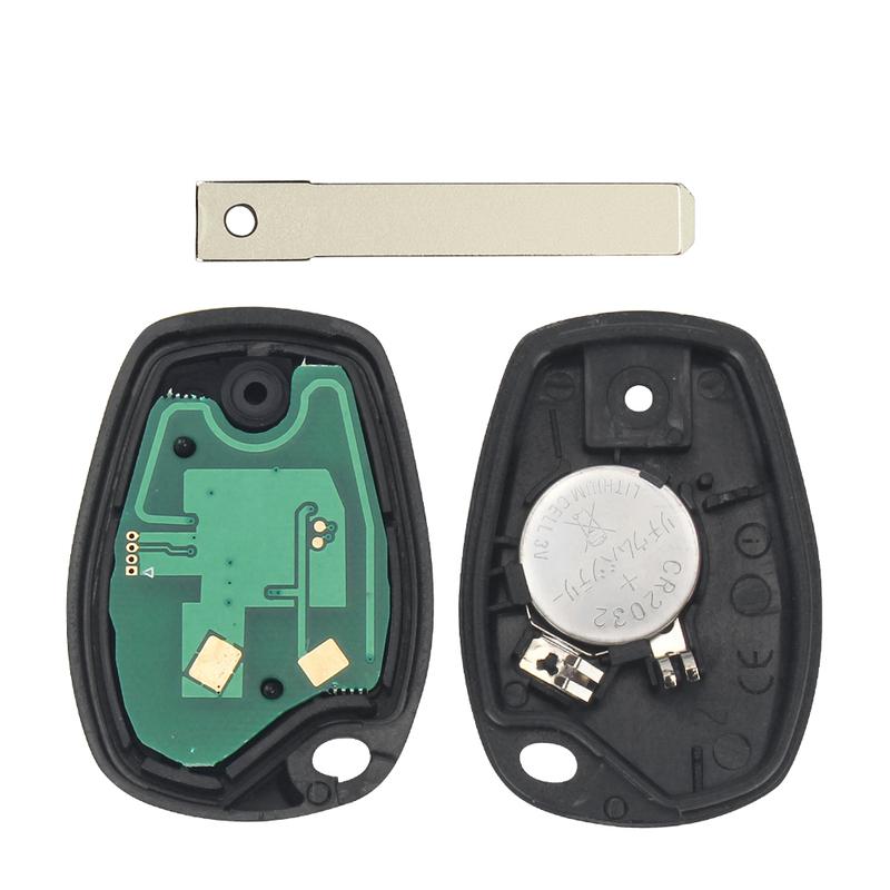 KEYYOU 2 3 Buttons Keyless Remote Control Key Fob 433MHz With PCF7947 Chip For Renault Clio Kangoo Master Modus Logan Twingo Key