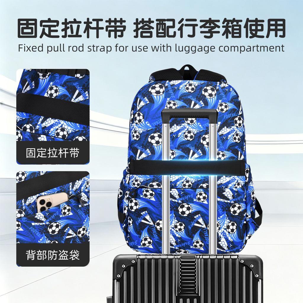 Children School Bags for Boys Set Schoolbag Primary Book Bag School Backpack with Lunch Bag 3Pcs Kids Waterproof Travel Rucksack