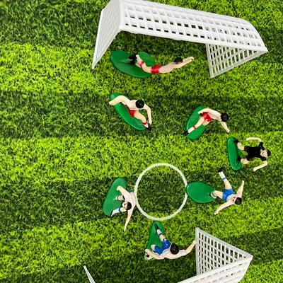 9 Stück/Set Fußball Junge Kuchendekoration Fußballfeld Spieler Puppe