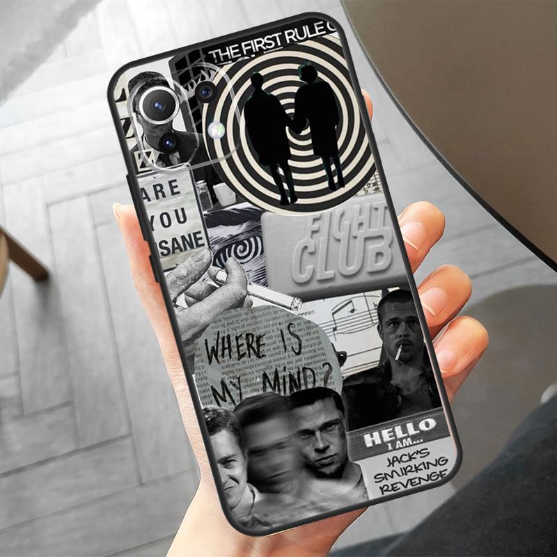 

Fight Club Movie Poster Case For POCO F6 F5 X6 X3 X5 M6 Pro F3 M5s Xiaomi 13 14 Ultra 12 Lite 11T 12T 13T Pro Cover POCO M6 Pro