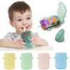 Práctico Soporte para Bolsas de Comida Soporte para Bolsas de Snacks Sin Desorden Exprimidor de Comida para Niños Pequeños Bolsa de PP para Bolsas No Más Derrames ni Exprimidos