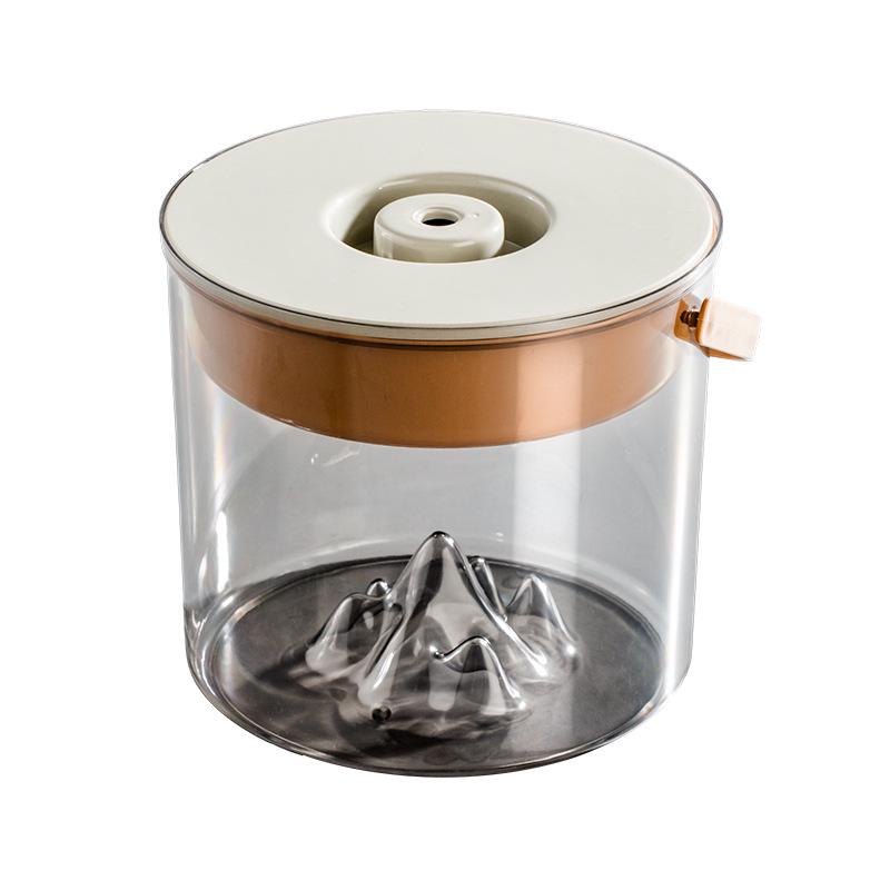 Tea Table Wet-Dry Separator: Transparent Tea Dregs Bucket for Home or Office