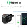 Motorcycle Electric Car USB Mobile Phone Charging Waterproof Switch Integrated Handle Bar Rearview Mirror, 9-32V