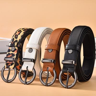 Women's Belt Retro Needle Buckle Men's Belt Casual Trend Belt Soft Belt Paired with Jeans Belt PU Leather Belt Cheap Belt
