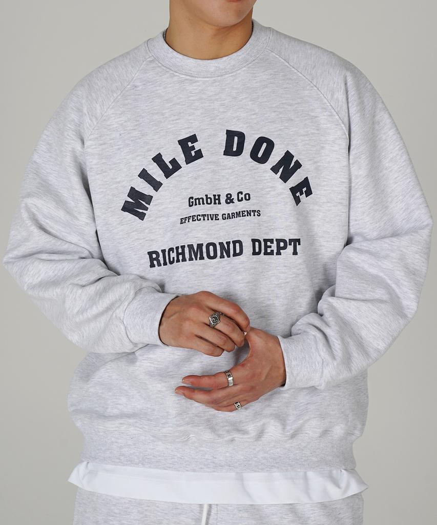 Deomail Miledone Mildone Signature Sweatshirt [Oatmeal]