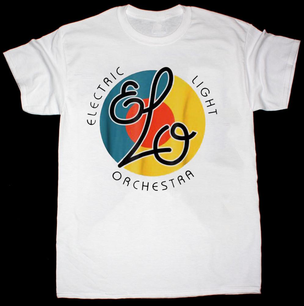 

Electric Light Orchestra in White Unisex Adult All Size S to 5XL CS0104 Unisex T-Shirt L