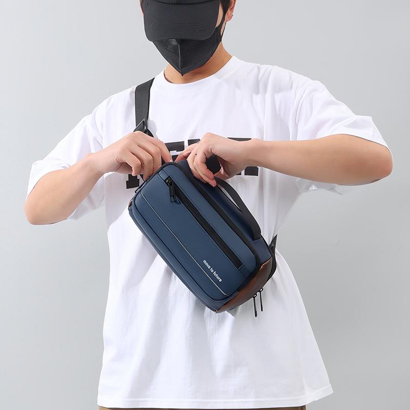 Sacoche Sport Extérieur Sac à Bandoulière Sac de Poitrine pour Téléphone Portable