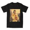 Cheems Jesus TShirts Men Women Doge Meme Awesome Pure Cotton Tee Shirt O Neck Short Sleeve T Shirts Birthday Present Clothing