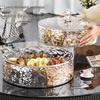 Light Luxury 360° Rotatable Divided Snack Tray