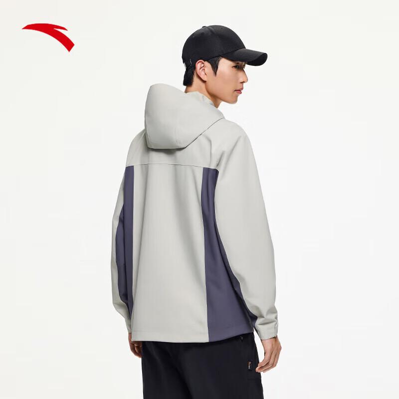 Anta Men's Water Shell Hooded Outdoor Jacket