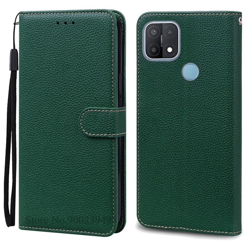 For OPPO A15 Case OPPO A15S Cover Silicone Wallet Flip Cover For OPPO A15 CPH2185 A15S CPH2179 Phone Case Leather Coque Fundas