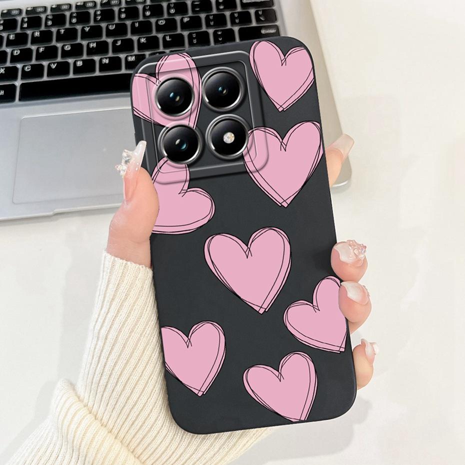 For Xiaomi 14T Pro 14T 5G Cute Funny Style Pattern Phone Case For Xiaomi Mi14T 14TPro Lens Protective Soft Silicone Cases