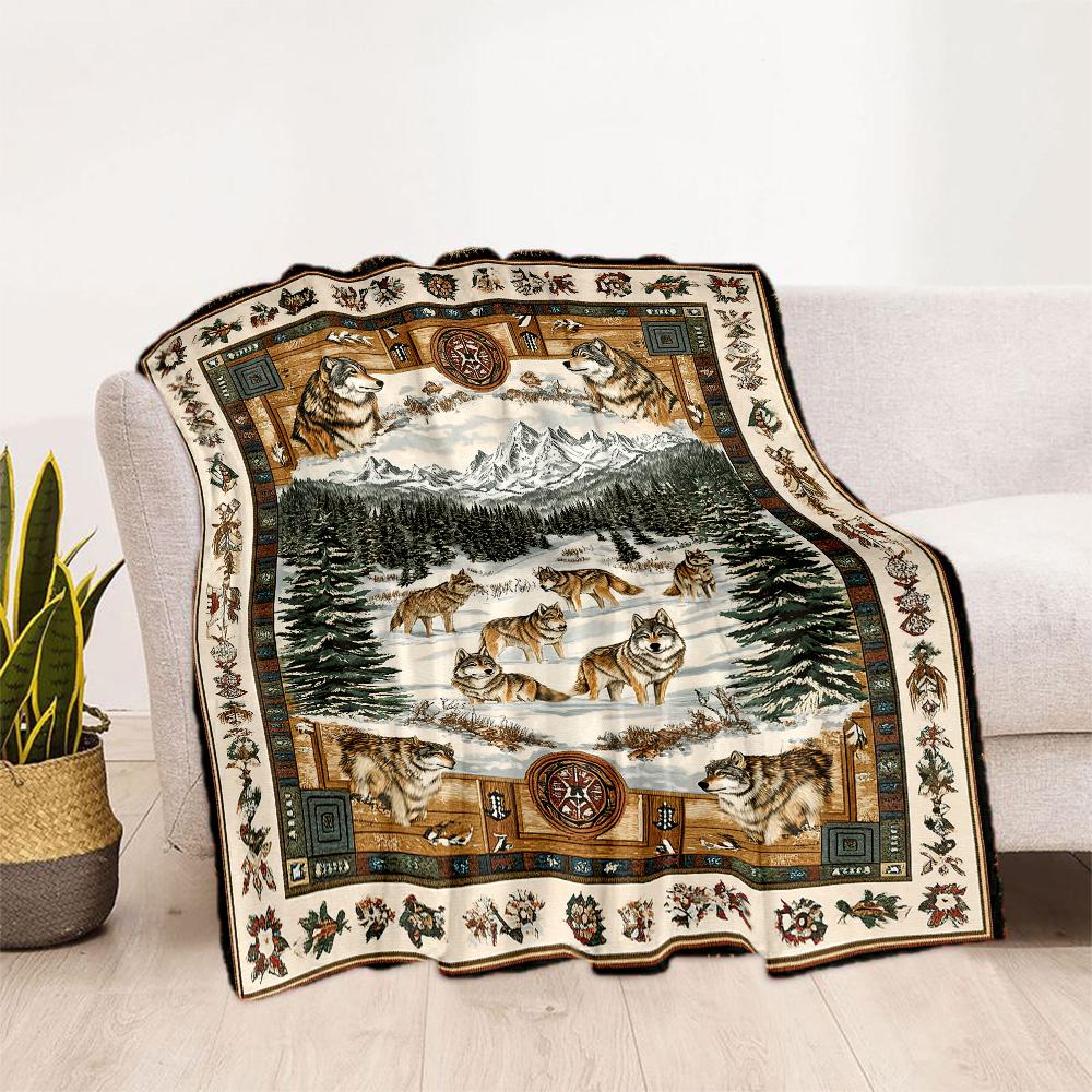 Deer In The Forest flannel,Lightweight,Flannel Blanket,Comfortable Blanket, Sofa Blanket, gift blankets,Holiday gift blanket Blankets
