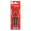 Miyanaga Deltagon Bit SDS Delta Shaft X 116 Mm Set DLSDS34P3 3.4 3-Piece
