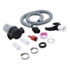 Rain Barrel Connector Kit Roof Rainwater Collector Rain Barrel Diverter With Filter Water Collection Hose Connection