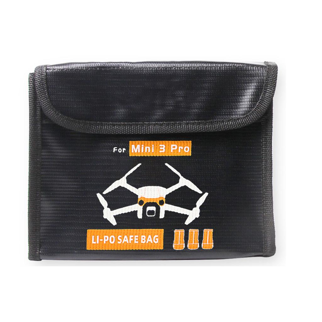 Drone LiPo Battery Safe Bag For DJI Mini 3 Pro Drone Explosion-proof Protective Bag Battery Storage Case Camera Accessories