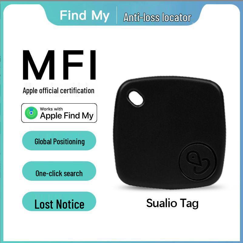 MFI-zertifizierter Bluetooth Anti-Verlust-Tracker für Geldbörsen, Schlüssel, Haustiere, Kinder und ältere Menschen - Kompatibel mit iOS Find My.