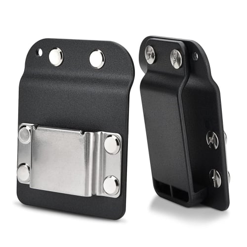 Drill Belt Holder, Stainless Steel Hook, Electric Drill Tape Measure Holder Belt Clip, Fits Belts Up To 2 Inches Wide, Impact Drivers, and Nailers