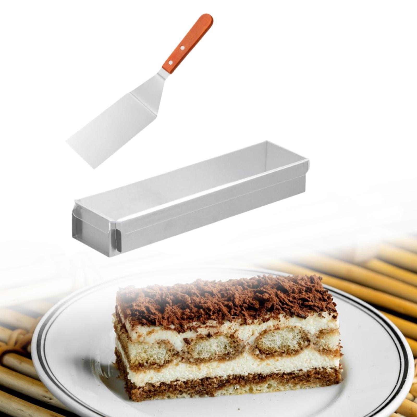 

Прямоугольная форма для выпечки торта Tiramisu, форма для чизкейка для кемпинга, отеля, помещения long acrylic lid