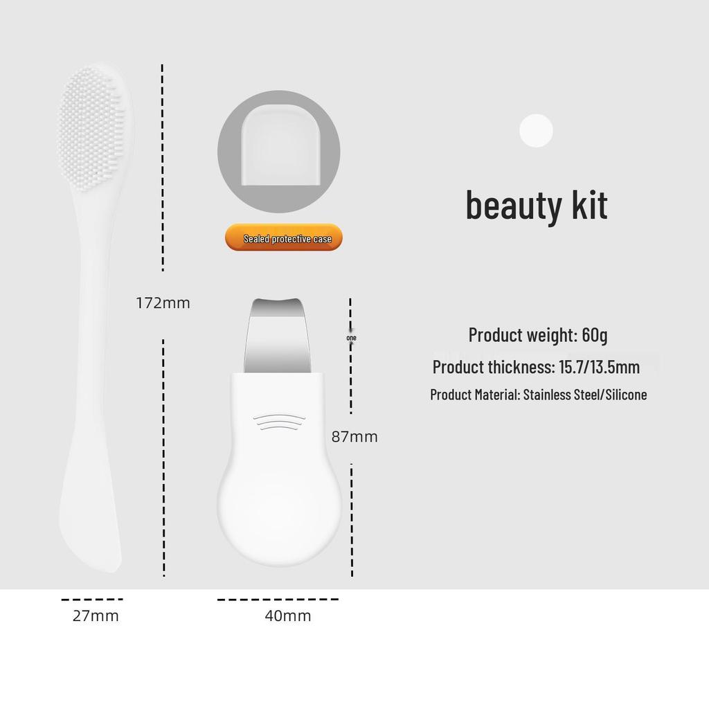 Double-Ended Blackhead Remover Spoon for Deep Cleaning and Pimple Treatment