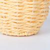 Easter Cute Rabbit Ears Basket with Handle Creative Storage Bin Multi-Purpose Paper Rope Flower Basket Sundries Organizer