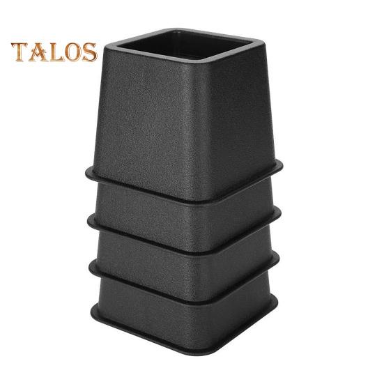4/6Pcs Heavy-Duty Bed Chair Risers Furniture Feet Mats Non-Slip Wear Resistant Easy To Install Sofa Couch Raisers Stand