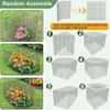 Metal Mesh Plant Protectors,Expanding Tree Guard Hedge Protector Rabbit, Rodent