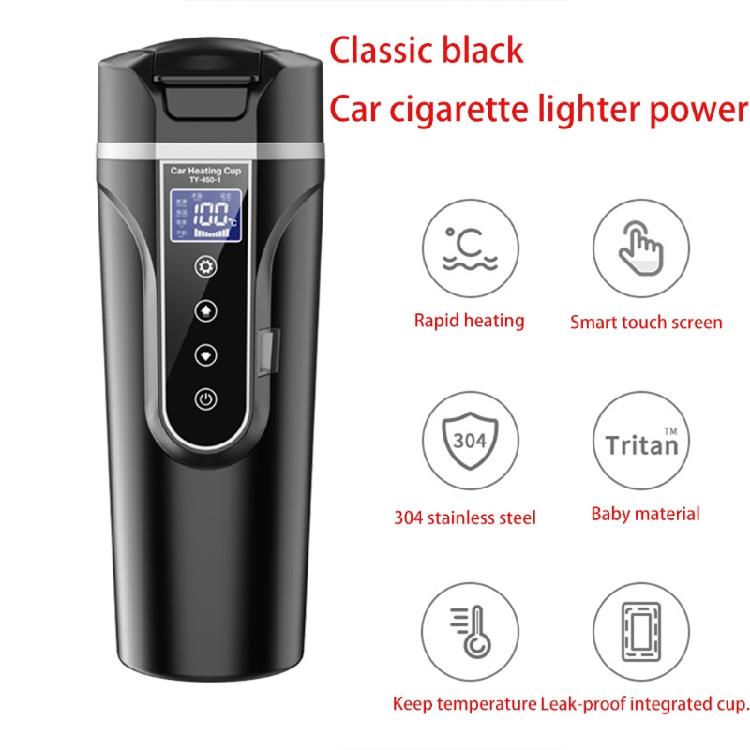 Tragbarer Auto-Heizbecher Wasser Milchwärmer Flasche Auto-Wasserkocher Kaffee Tee Tasse Becher