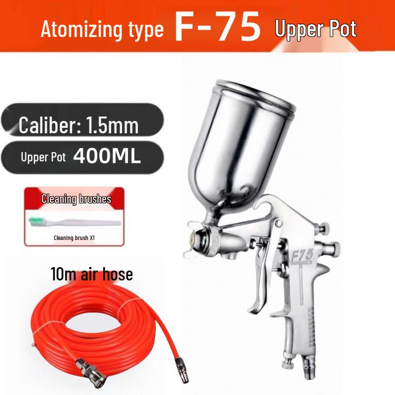 Paint Spray Gun W71/W77: Pneumatic Furniture & Car Primer and Latex Coating Tool