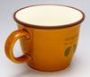 Kakuni Mino Ware Silhouette Igel K12180 Tasse, Braun, 340ml,