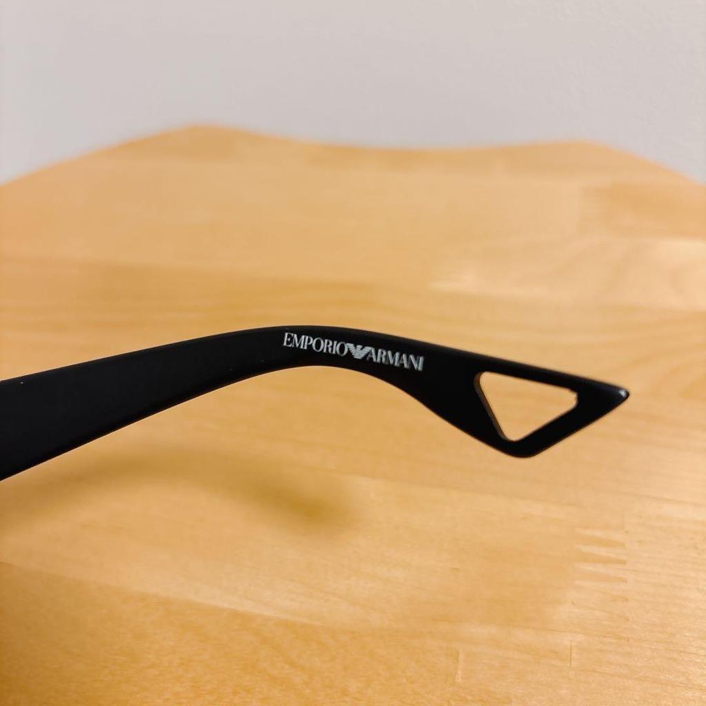 Used EMPORIO ARMANI Sunglasses Black EA 9427 Discontinued Model