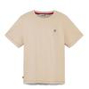 Ribbed Knit Crew Neck Short Sleeve Casual Loose T-Shirt Men Tops A5MYJY94
