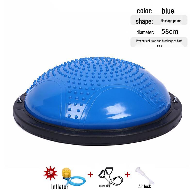 WEZHO 58cm Balance Trainer Half Ball